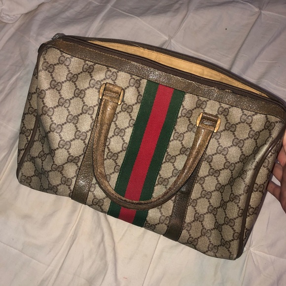 authentic gucci handle bag - Picture 3 of 8